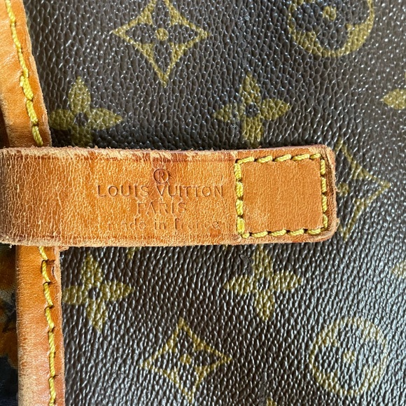 Louis Vuitton garment bag classic Monogram Canvas '80s luggage - Picture 6 of 14